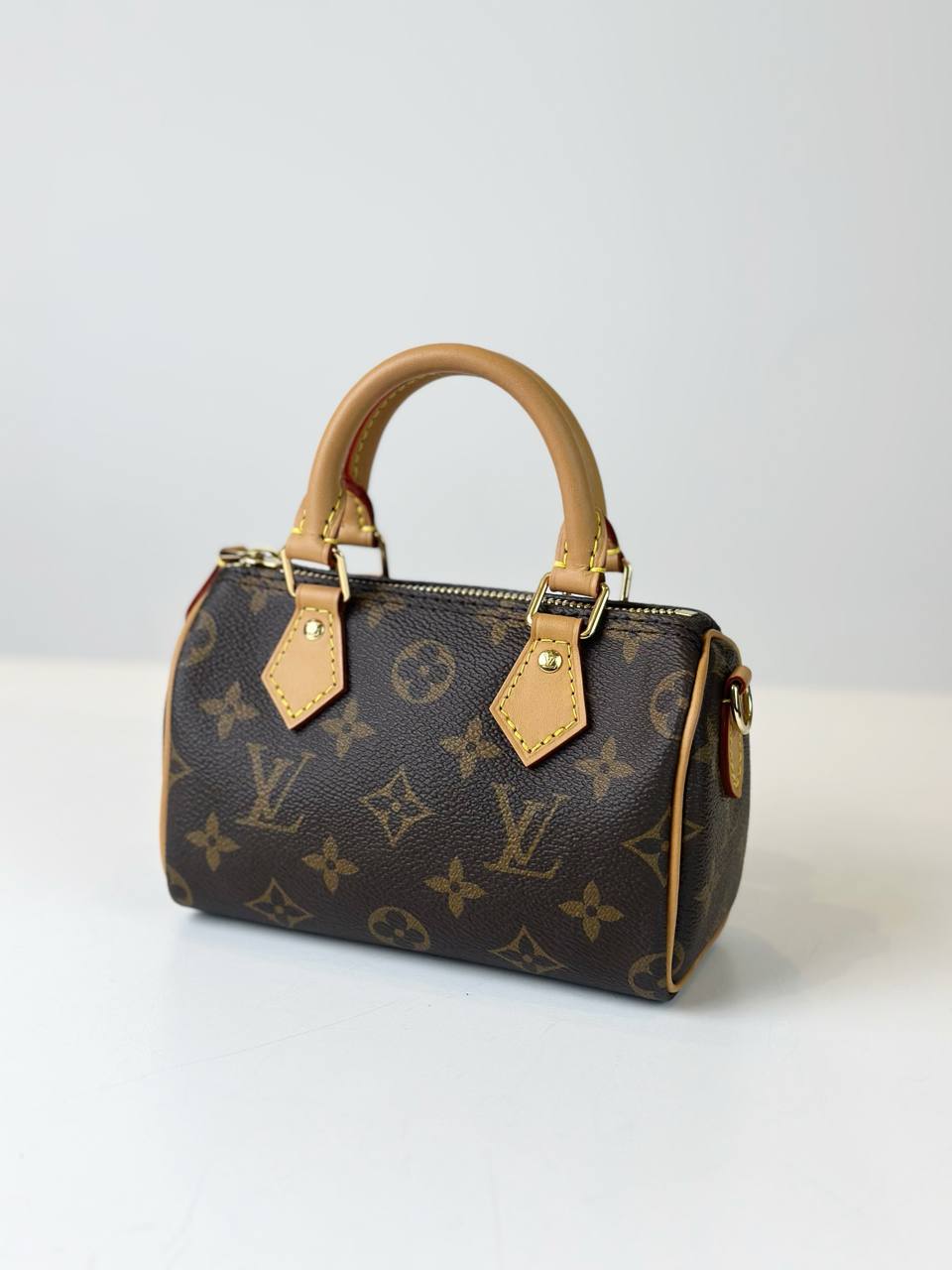LOUIS VUITTON NANO SPEEDY MONOGRAM CROSSBODY BAG