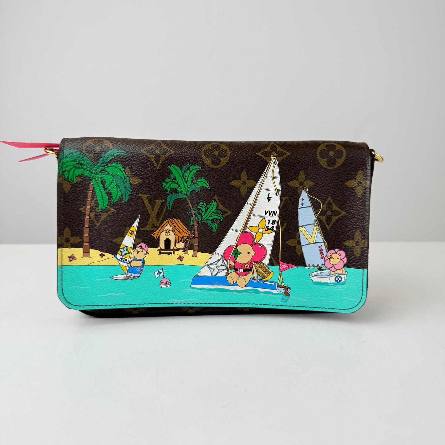 Louis Vuitton Monogram 2023 Christmas Animation Sailing Pochette Felicie Vivienne