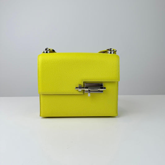 Hermes Verrou Mini in Jaune Citron Colour